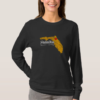 Camiseta Cidade De Palatka Florida Fl Merch Souvenir Graphi