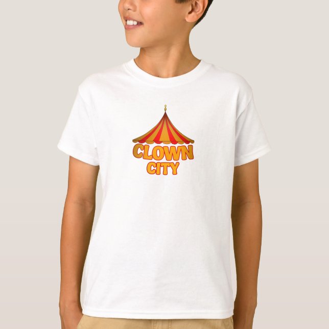 Camiseta Cidade de Palhaço (Frente)