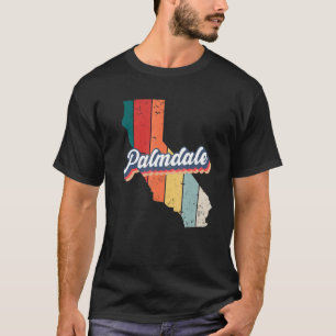 Camiseta Cidade de Palmdale Retro Vintage Terra Natal Calif