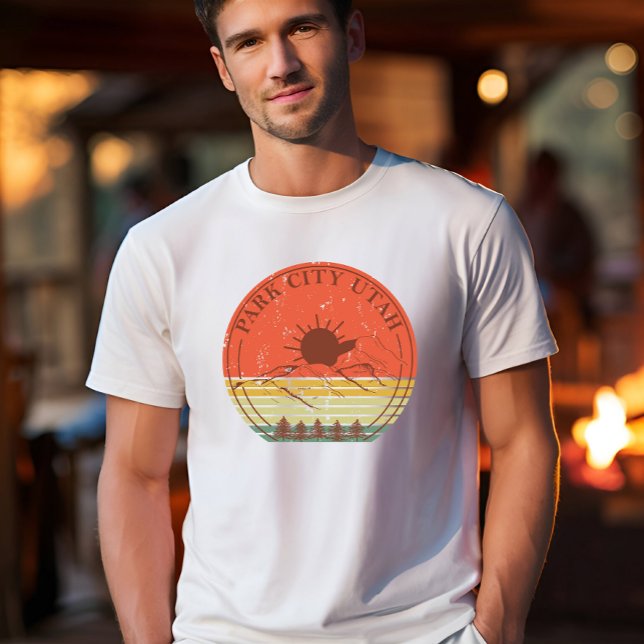 Camiseta Cidade de Park, Utah, vintage (Criador carregado)