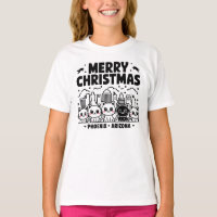 Cidade de Phoenix Arizona Feliz Natal Gatos EUA