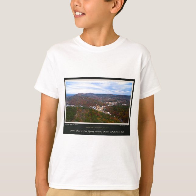 Camiseta Cidade de Primaveras Quentes e Parque Nacional Ed (Frente)
