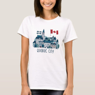 Camiseta Cidade de Quebec