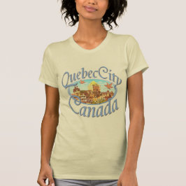 Camiseta Cidade de Quebec Canadá