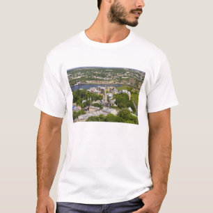Camiseta Cidade de Quebec, Quebec, Canadá. Olhando para bai