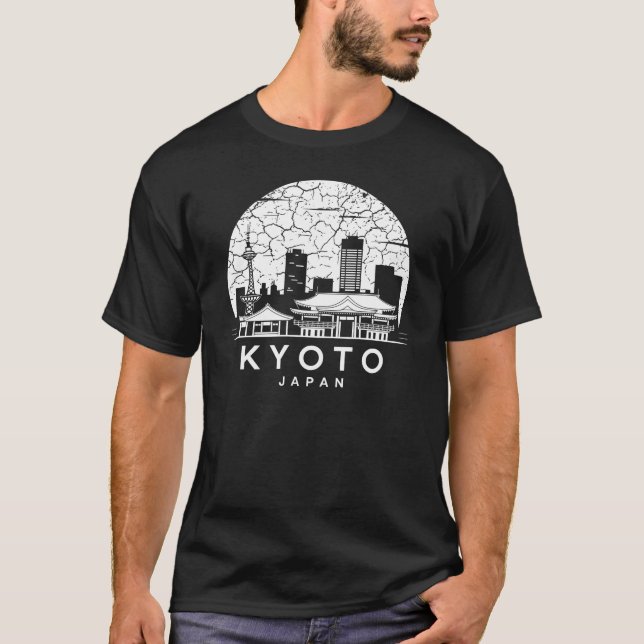 Camiseta Cidade de Quioto do Japão (Frente)