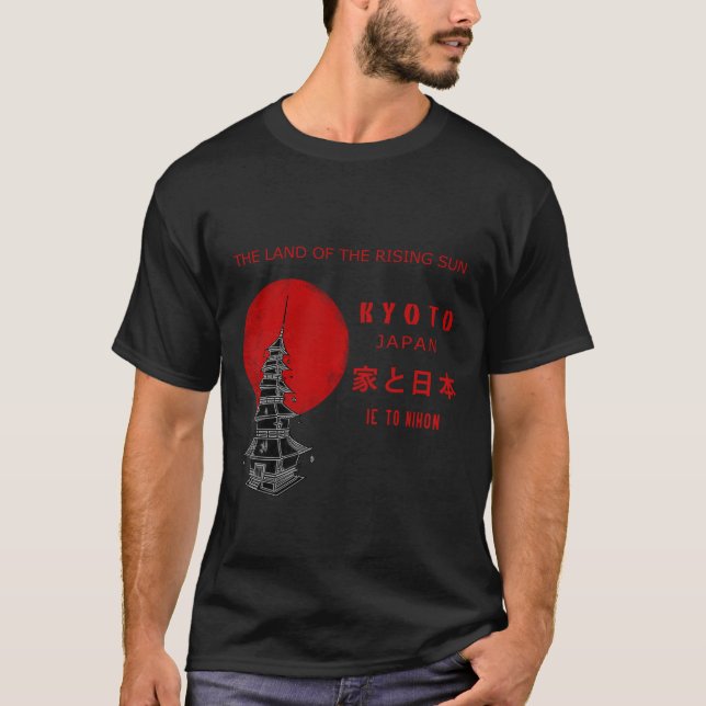 Camiseta Cidade de Quioto - Japão (Frente)