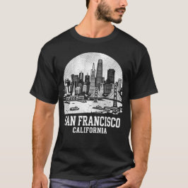 Camiseta Cidade de São Francisco Califórnia