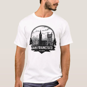 Camiseta Cidade de São Francisco Califórnia EUA