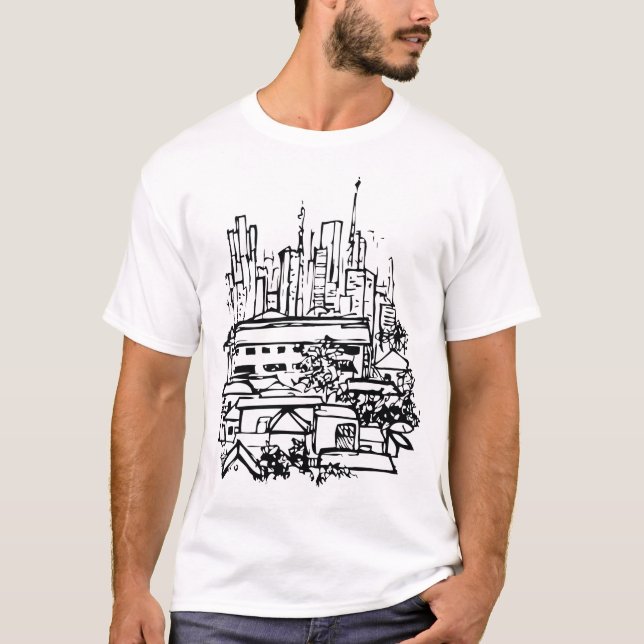 Camiseta cidade de Sao Paulo (Frente)