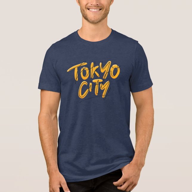 Camiseta Cidade de Tóquio (Frente)