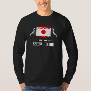 Camiseta Cidade de Tóquio e Capital do Japão
