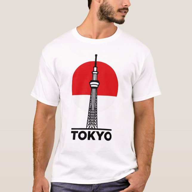 Camiseta Cidade de Tóquio, viagem Capital Japão (Frente)