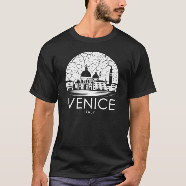 Camiseta Cidade de Veneza Itália (Frente)