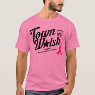 Camiseta Cidade de Walsh apóia a conscientização do Cancer