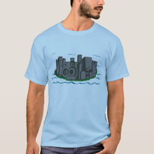 Camiseta Cidade do auto-falante