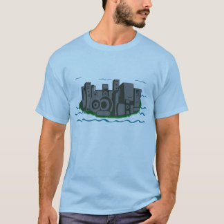 Camiseta Cidade do auto-falante