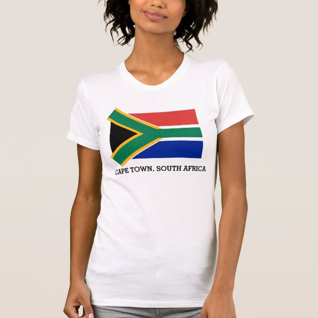 Camiseta Cidade do Cabo, África do Sul (Frente)