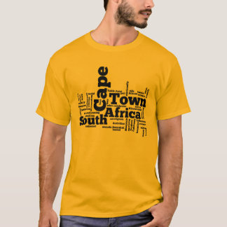 Camiseta Cidade do Cabo, África do Sul
