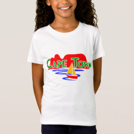 Camiseta Cidade do Cabo, África do Sul, Meninas ou Crianças