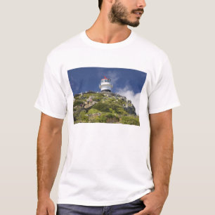 Camiseta Cidade do Cabo, África do Sul. Um farol na