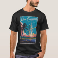 Cidade do Cabo Canaveral da Flórida Viagem Art