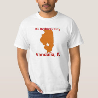 Camiseta Cidade do campónio de Vandalia #1 no Tshirt dos