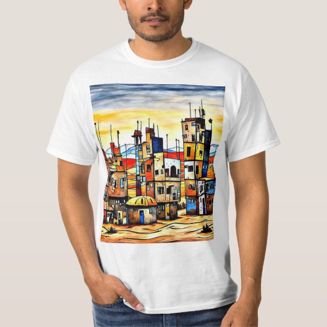 Camiseta Cidade do Deserto Inacabada (Frente)