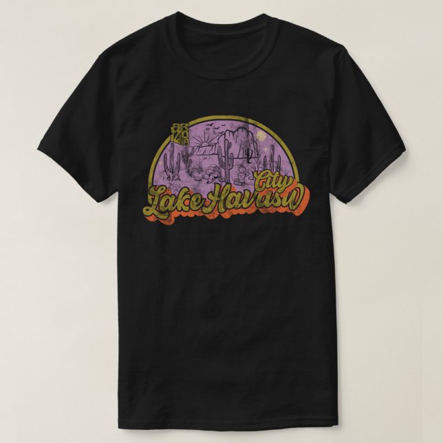 Camiseta Cidade do Lago Havasu, Arizona (Frente do Design)