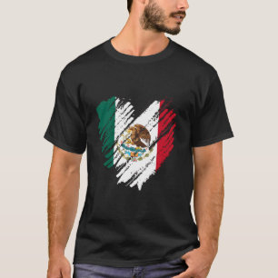 Camiseta Cidade do México Bandeira do México México