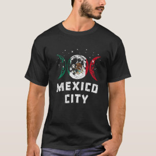 Camiseta Cidade do México Cidade do México Bandeira do Méxi