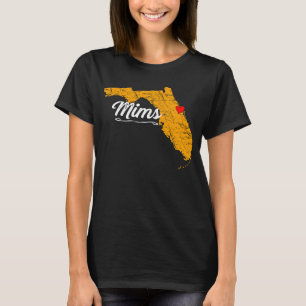 Camiseta Cidade do MIMS FLORIDA FL Merch Souvenir Gráfico