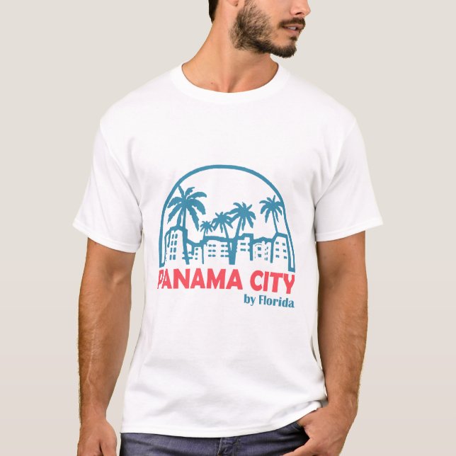 Camiseta Cidade do Panamá de verão - Flórida (Frente)
