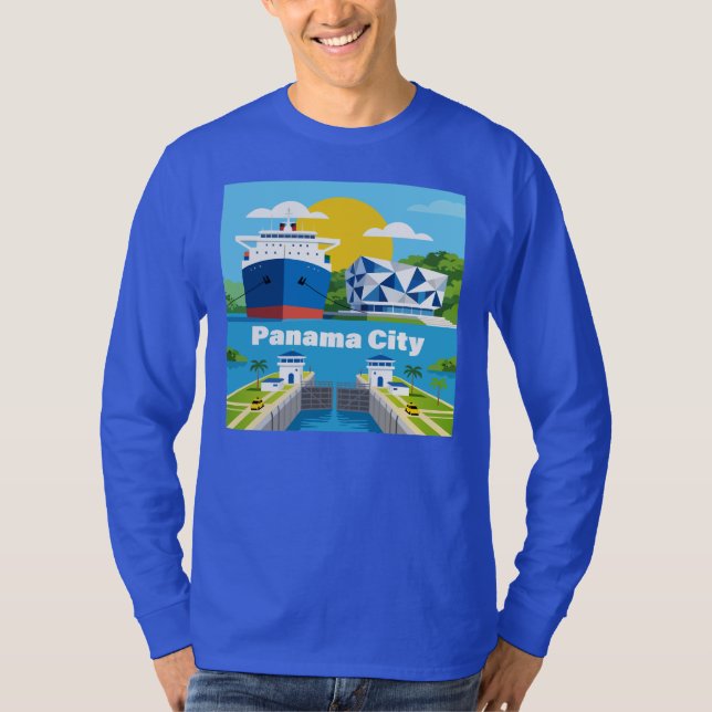 Camiseta Cidade do Panamá Panamá (Frente)