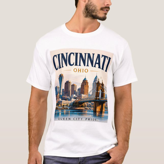Camiseta Cidade do Rio Cincinnati (Frente)