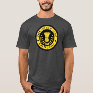 Camiseta Cidade do selo de San Jose