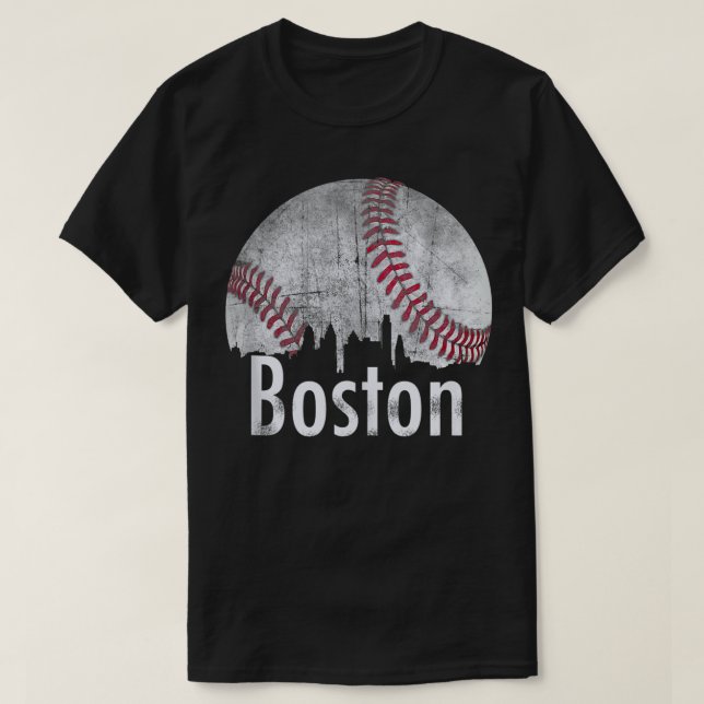 Camiseta Cidade do Skyline do centro (Frente do Design)