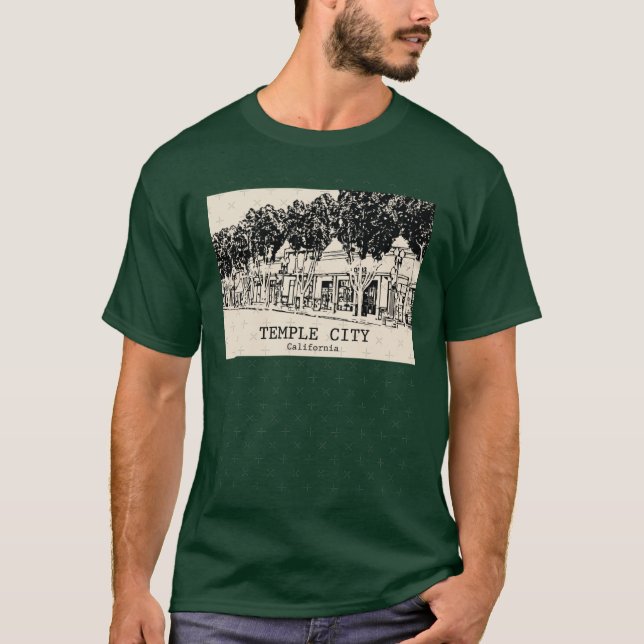 Camiseta Cidade do Templo Califórnia (Frente)