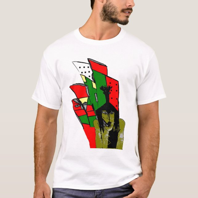 Camiseta cidade do terror (Frente)