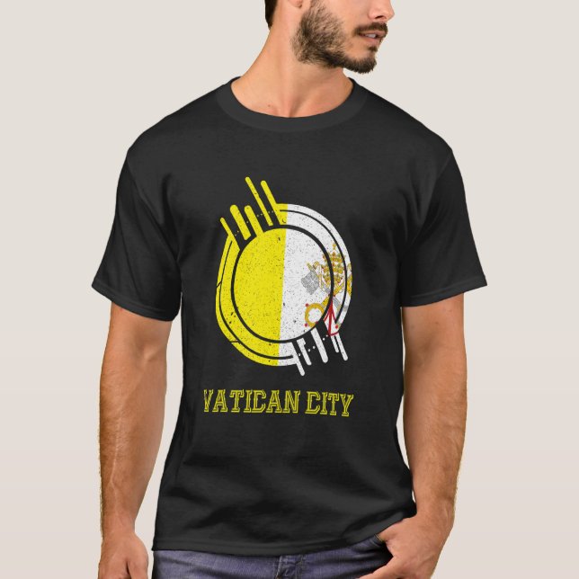 Camiseta Cidade do Vaticano É Minha Terra (Frente)