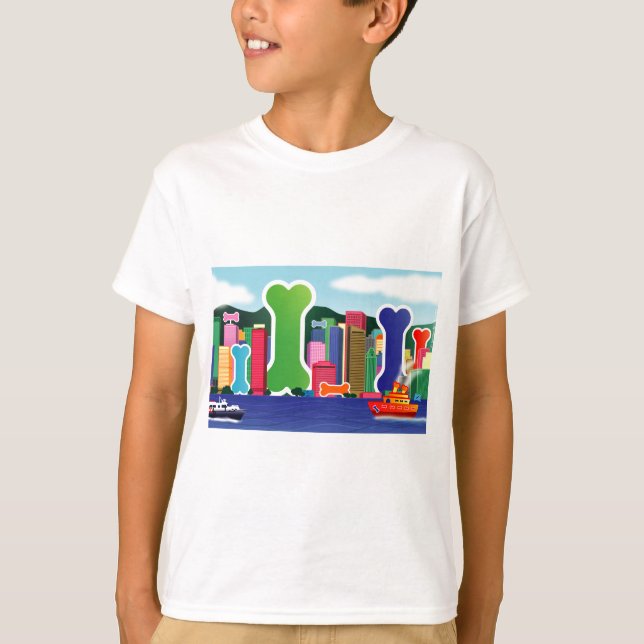 Camiseta Cidade dos Ossos do Cachorro (Frente)