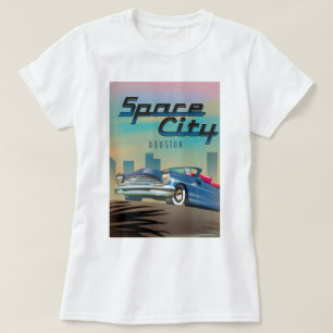 Camiseta Cidade espacial Houston