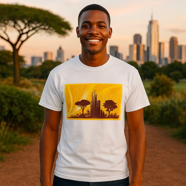 Camiseta Cidade Grunge (Criador carregado)