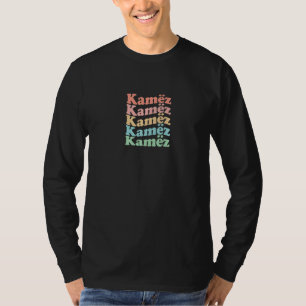 Camiseta Cidade Hippie Vintage dos Anos 70 na Albânia - Ret