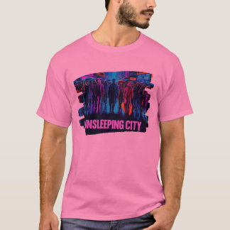 Camiseta Cidade Insone - Design de Fantasia Urbana Mística