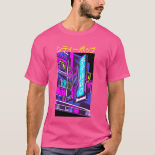 Camiseta Cidade japonesa, Pop dos anos 70 e 80, Cidade de V