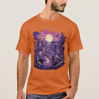 Camiseta Cidade Lavanda Lar dos espíritos