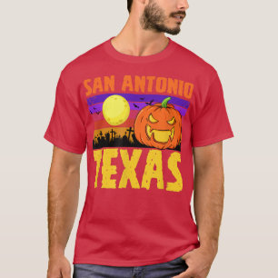 Camiseta Cidade local do Partido das Bruxas Feliz de San An