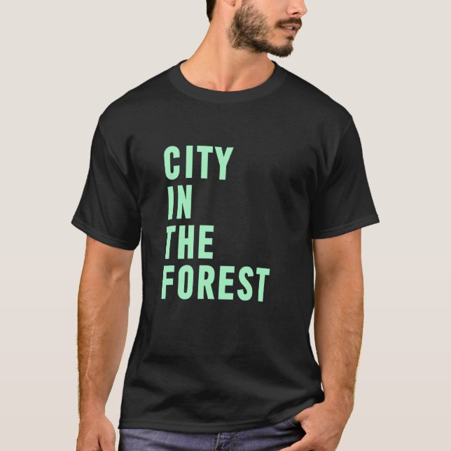 Camiseta Cidade Na Floresta (Frente)