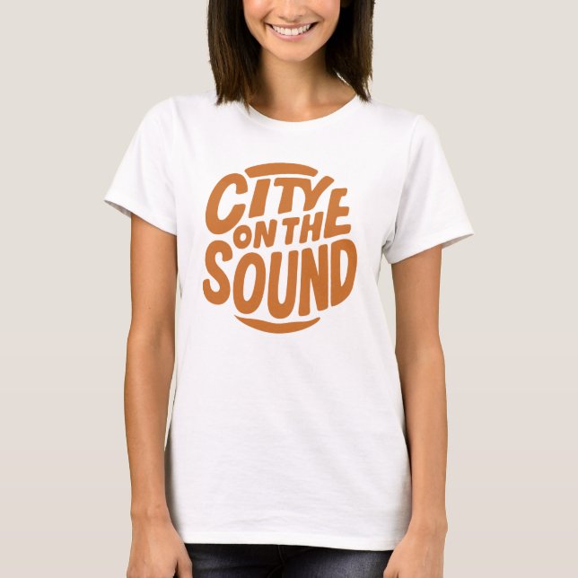 Camiseta Cidade no design de t-shirt do som, roupa new, Urb (Frente)